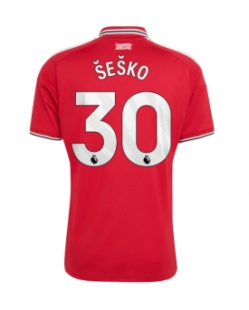 Billige Fotballdrakt Manchester United Benjamin Sesko #30 Replika Hjemmedrakt 2026-27 Kortermet Billige Fotballdrakt Manchester United Benjamin Sesko #30 Replika Hjemmedrakt 2026-27 Kortermet
